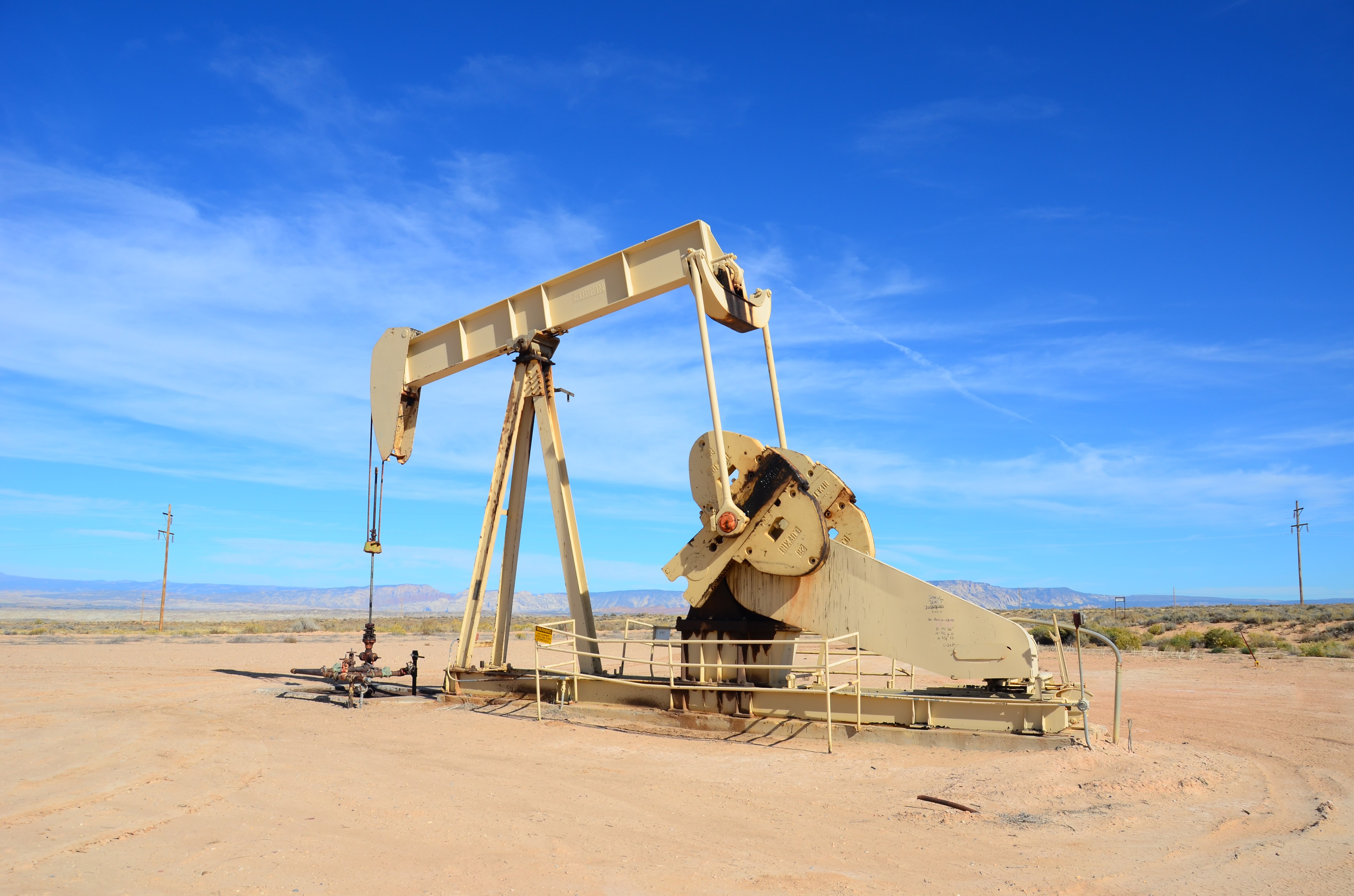 Oil pumpjack, Permian basin
